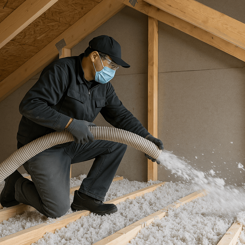 Aislamiento térmico profesional - Instalación en ático